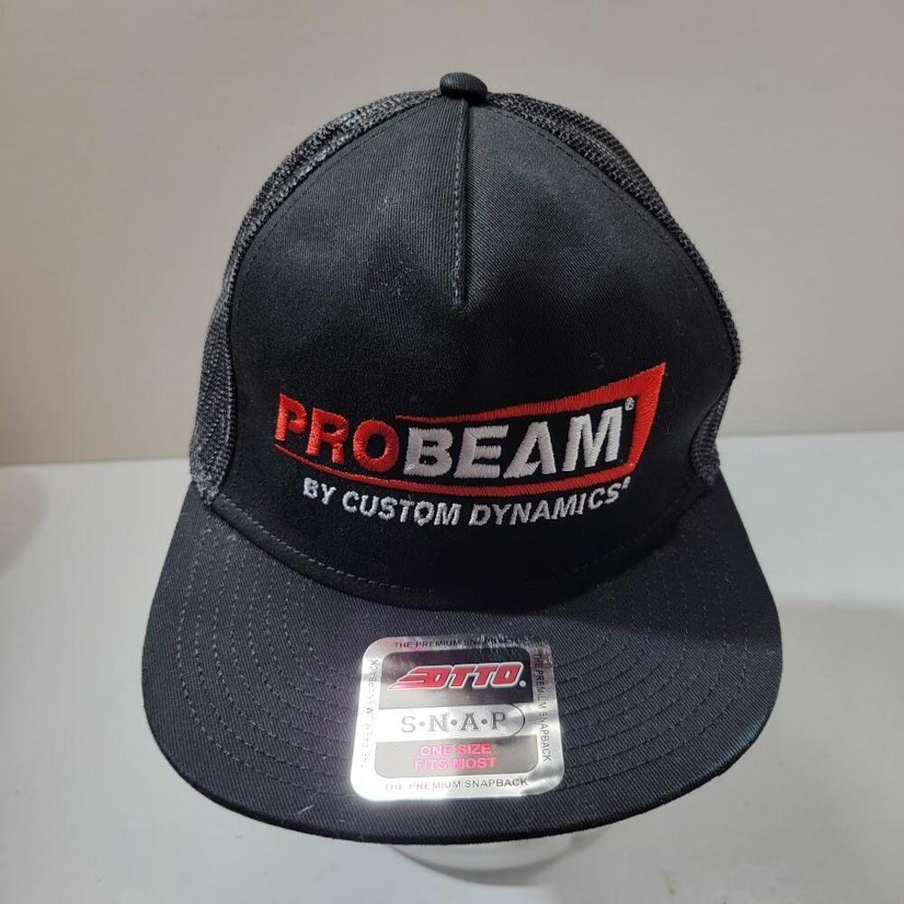 ProBeam Custom Dynamics Hat Cap Snap Back Trucker Mesh Embroidered One Size